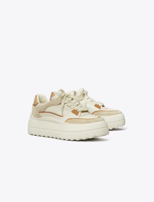 Tory Burch Stage Sneaker In Neutral