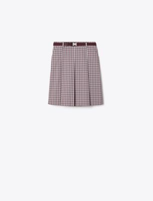 Burgundy Plaid