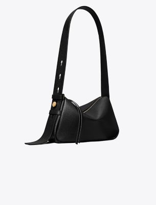 Tory Burch Small Romy Shoulder Bag In Black