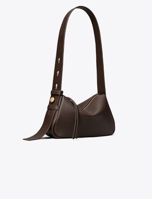Tory Burch Small Romy Shoulder Bag In Brown