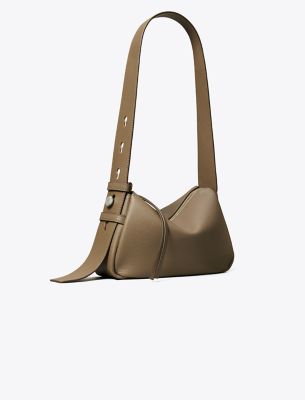 Tory Burch Small Romy Shoulder Bag In Brown