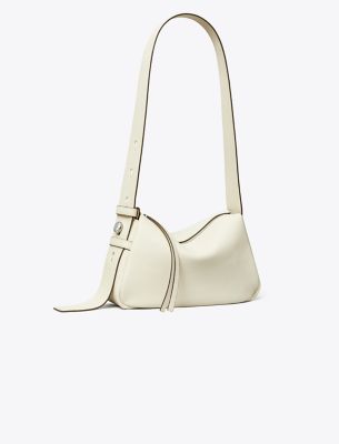 Tory Burch Small Romy Shoulder Bag In Sand
