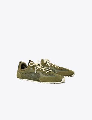 Tory Burch Field Sneaker In Green