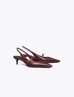 Tory Burch Double T Buckle Mary Jane Slingback