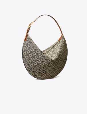 Tory Burch T Monogram Balloon Bag