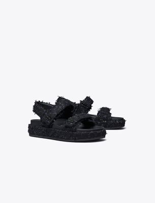 Tory Burch Kira Burch Sandal In Blue