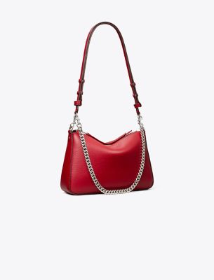 Tory Burch Small Perry Shoulder Bag In Red