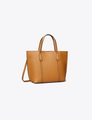 Tory Burch Perry Mini Tote In Brown