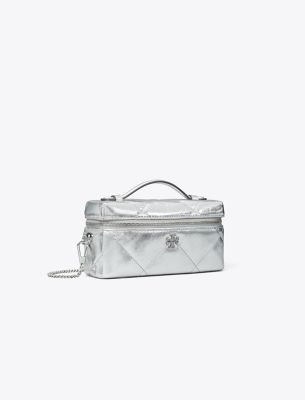 キラ ダイヤモンドキルト メタリック ヴァニティケース | 040