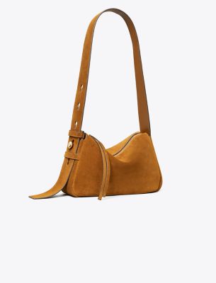 Tory Burch Small Romy Suede Shoulder Bag