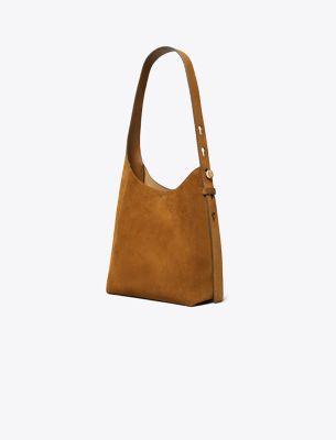 Tory Burch Small Romy Suede Hobo Bag
