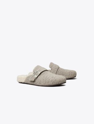 Tory Burch Mellow Mule In Gray
