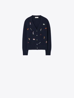 エンブロイダリー ゴルフ カーディガン | 411