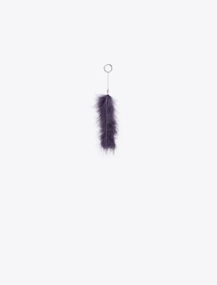 Tory Burch Feather Bag Charm In Multi