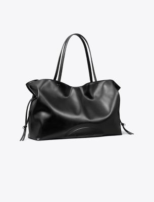 Tory Burch Ella Drawstring Tote In Black