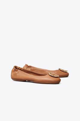 minnie travel leather ballet flats