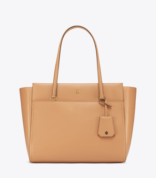 The Parker Leather Tote | Tory Burch