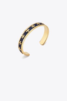 EMAILLE-ARMREIF MIT ERHABENEM LOGO