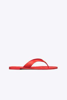 tory burch women's leather monroe thong sandals