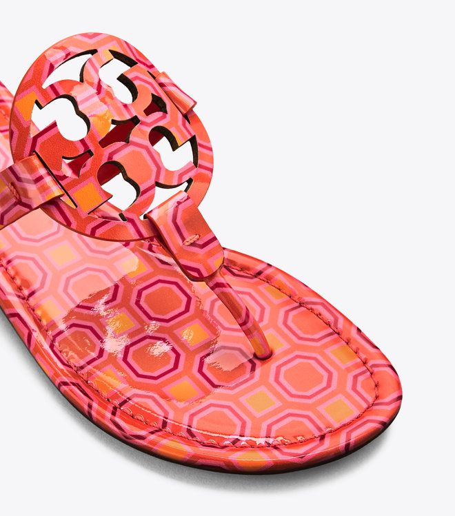 Tory Burch Miller Sandal, Printed Patent Leather : Women's View All