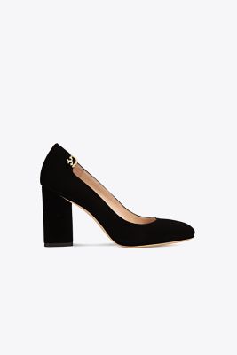 tory burch round toe pumps