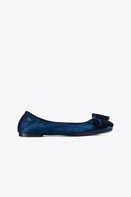 Designer Flat Shoes: Ankle Strap & Lace Up Flats | Tory Burch
