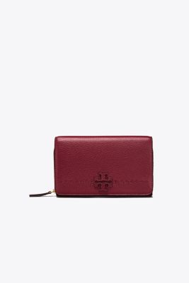 tory burch mcgraw flat wallet