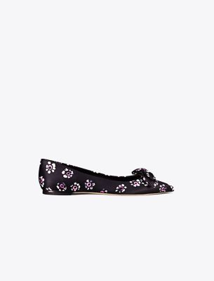 Tory burch black outlet stamped floral