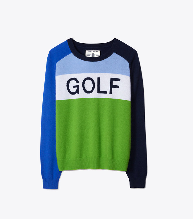Tory Sport Cashmere Golf Sweater : Women's Clothing | Tory Sport