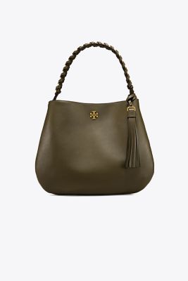 tory burch brooke pebbled shoulder bag