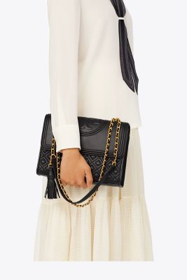 Tory Burch FLEMING CONVERTIBLE SHOULDER BAG at £470 | love the brands