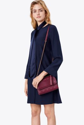 tory burch fleming convertible shoulder bag imperial garnet