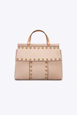 tory burch block t stud tote