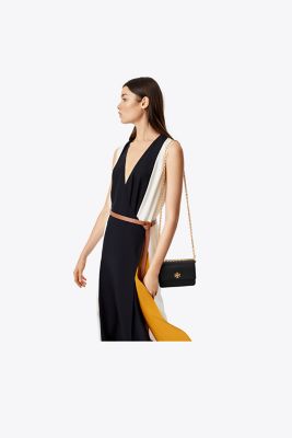 Tory Burch leather Kira mini bag purse slingbag, Women's Fashion