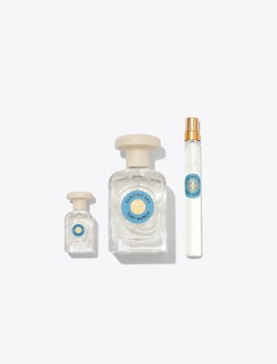 Tory Burch Electric Sky Gift Set In Electric Sky Blue