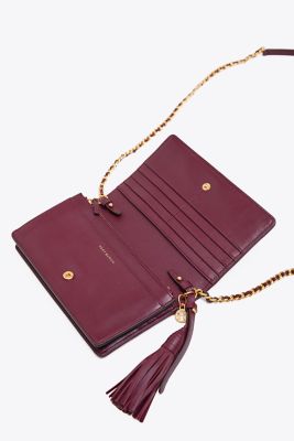 tory burch flat wallet