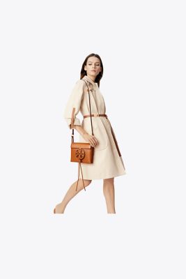 TORY BURCH TORY BURCH Miller Phone Crossbody AGED CAMELLO