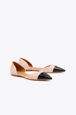 tory burch penelope cap toe flat