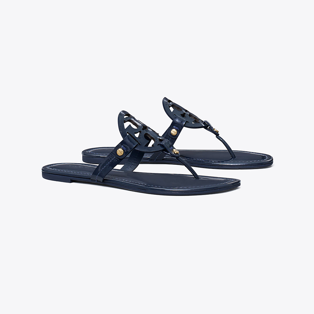 toryburch.com | Miller Patent Leather Sandal