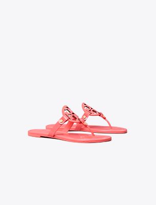 Tory Burch Miller Patent Sandal In Pink Pembe ModeSens