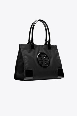 tory burch ella mini patent tote