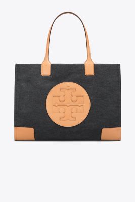 tory burch flannel tote