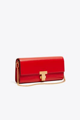 Tory Burch Juliette Leather Clutch