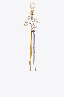 BIRD TASSEL KEY RING