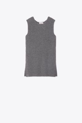 SLEEVELESS SWEATER