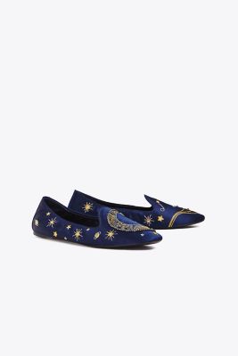 OLYMPIA EMBROIDERED LOAFER