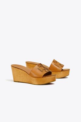 tory burch ines slide yellow