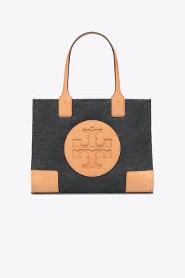 tory burch flannel tote