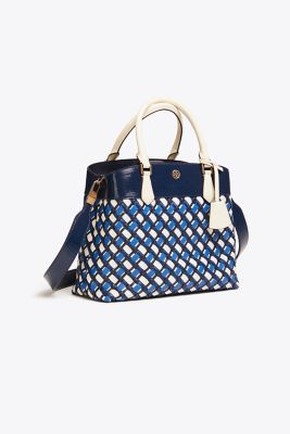 ROBINSON WOVEN TRIPLE COMPARTMENT TOTE