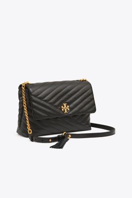 KIRA CHEVRON FLAP SHOULDER BAG